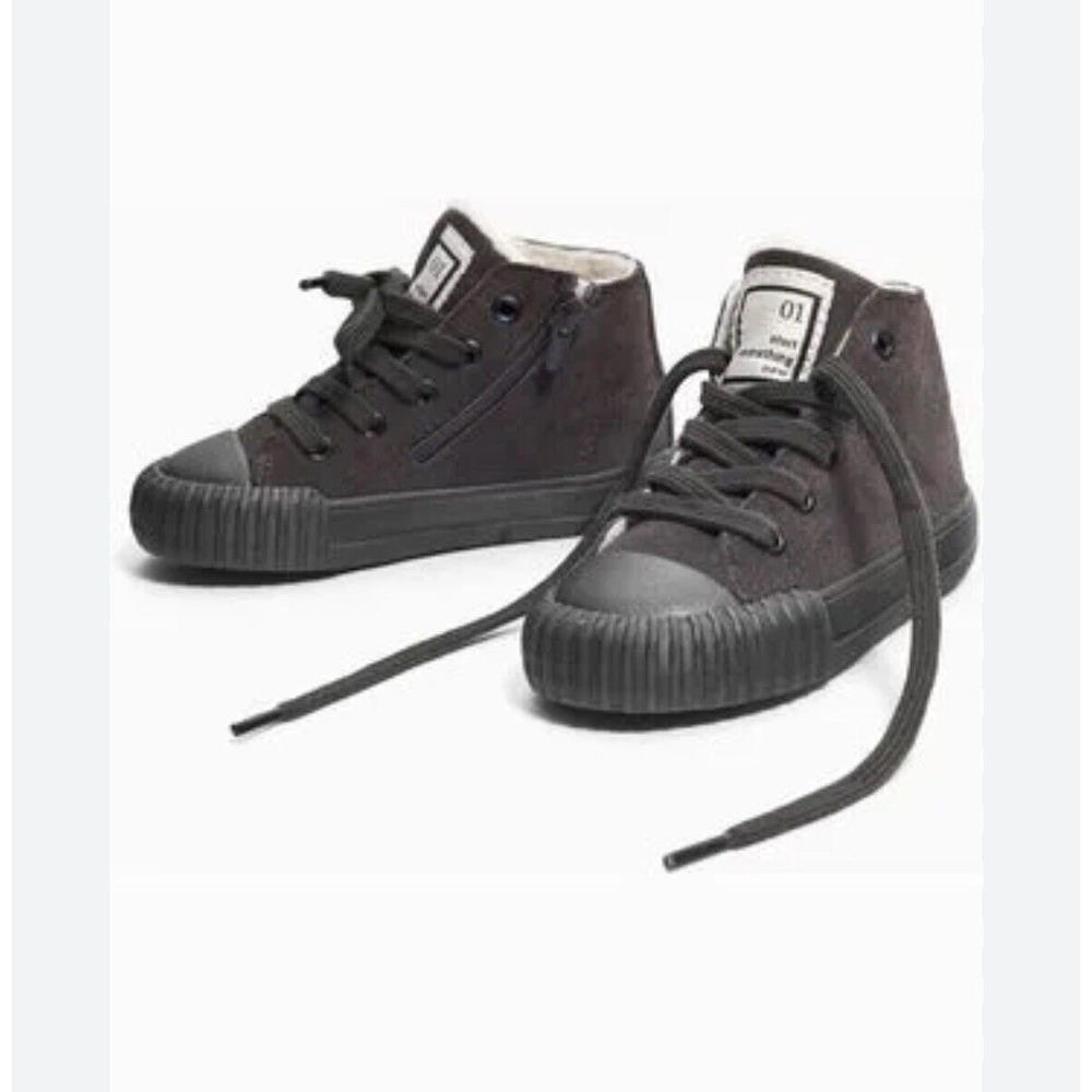 Zara Baby Dream Big Toddler Size 4 Brown Suede High Tops